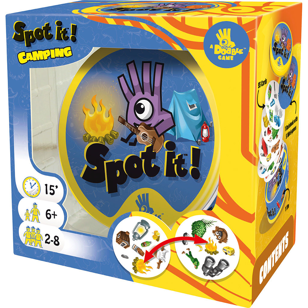 Spot it Kids Spieltiere Hip Gone Camping Sport Dobble It Familienspielkarte Game 